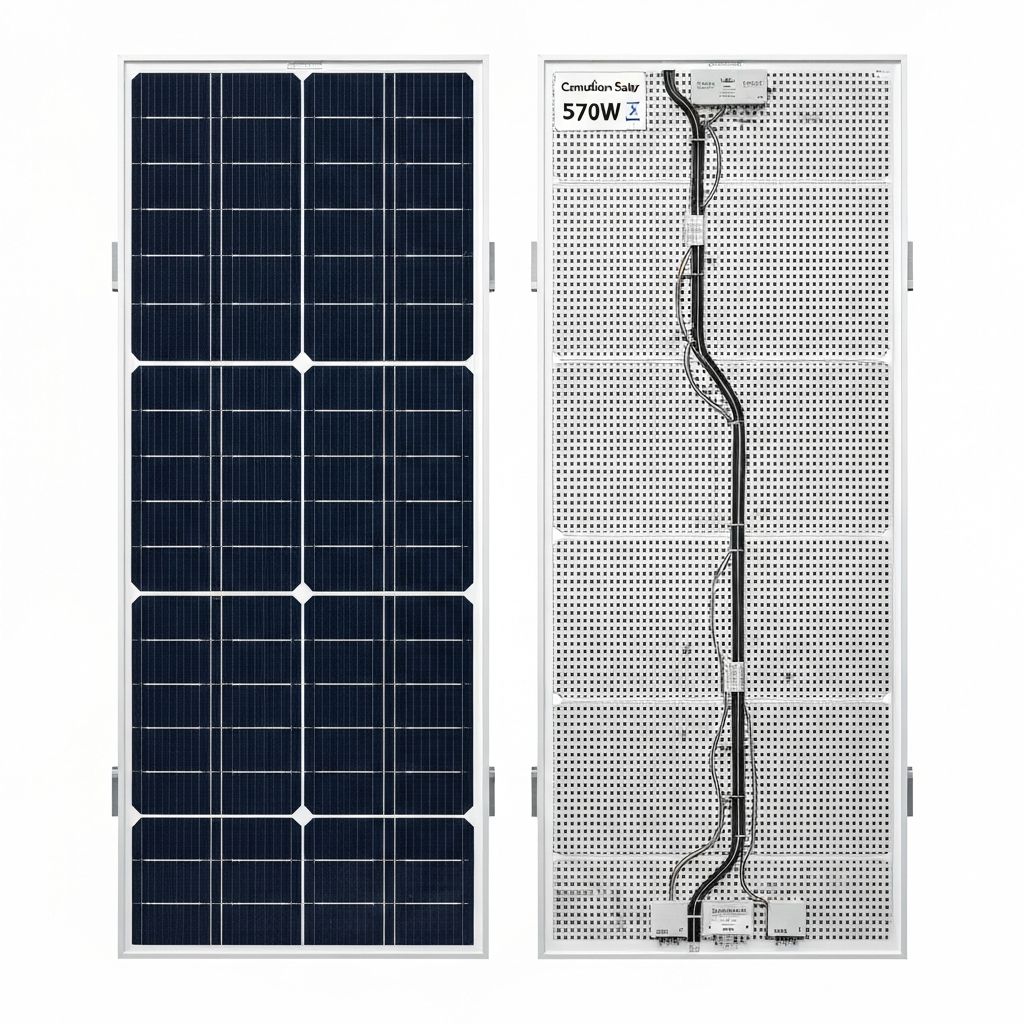 Panou Bifacial Canadian Solar HiKu6 CS6R-570MS - 570W Bifacial